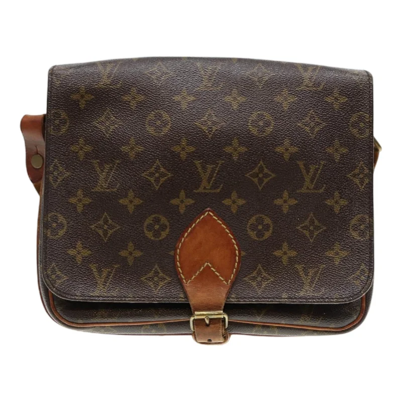 Louis Vuitton Cartouchiere  Canvas Shoulder Bag (Pre-Owned)