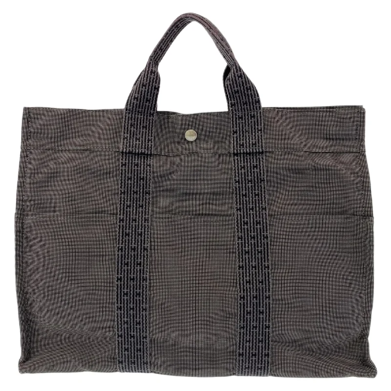 Hermes Canvas Herline MM Tote Bag