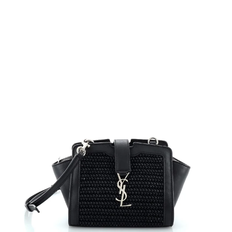 Monogram Cabas Downtown Raffia and Leather Toy