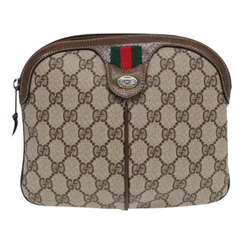 Gucci Gg Canvas  Canvas Shoulder Bag (Pre-Owned)