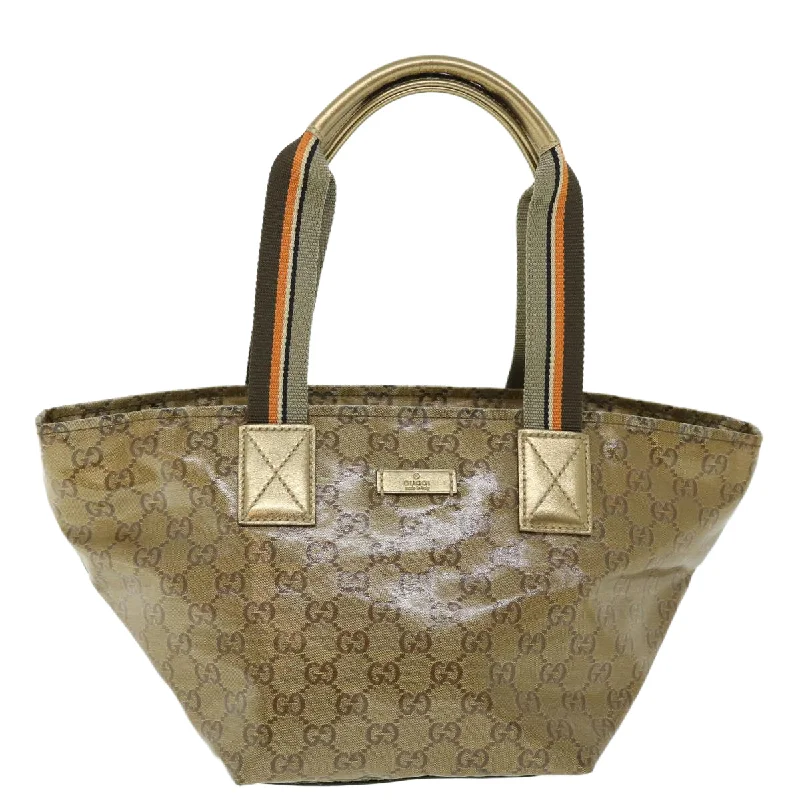 Gucci Gg Canvas  Canvas Shoulder Bag (Pre-Owned)