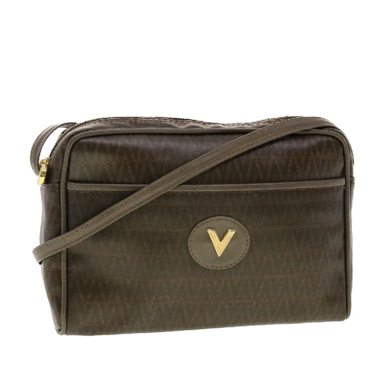 Valentino Garavani  Canvas Shoulder Bag (Pre-Owned)