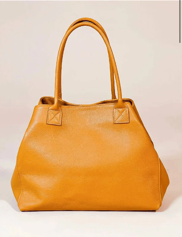 Women's Teresa Large Tote Bag In Yellow