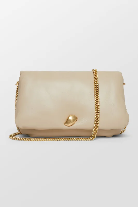 Perla Padded Chain Crossbody Bag