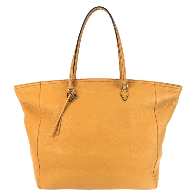 Gucci Leather Tote Bag Yellow Gold Hardware