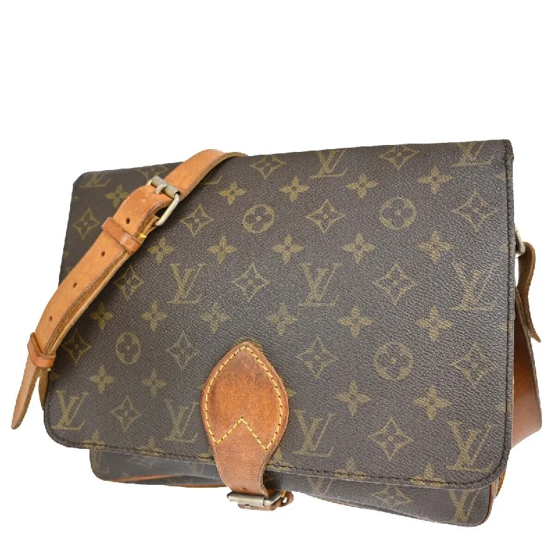 Louis Vuitton Cartouchiere  Canvas Shoulder Bag (Pre-Owned)