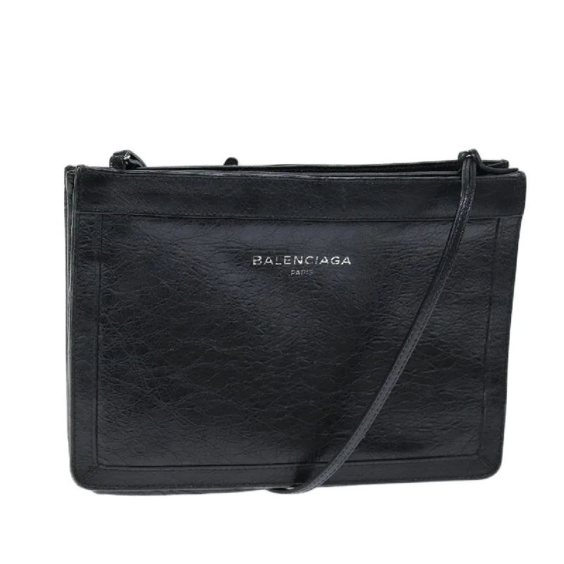 Balenciaga Navy  Leather Shoulder Bag (Pre-Owned)