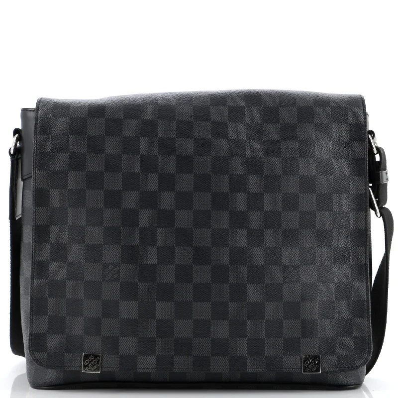 District NM Messenger Bag Damier Graphite MM