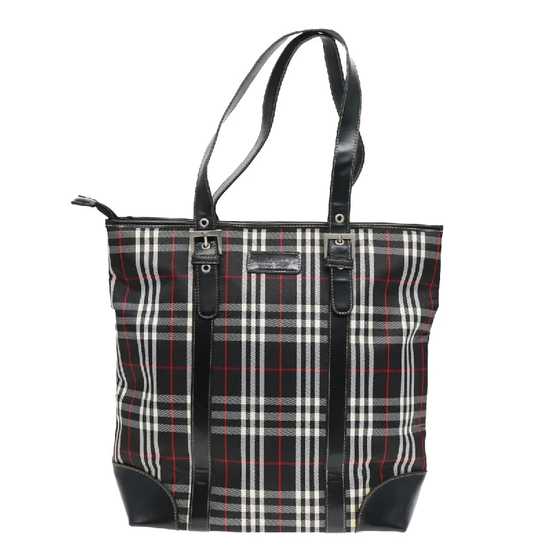 Burberry Nova Check  Canvas Shoulder Bag (Pre-Owned)