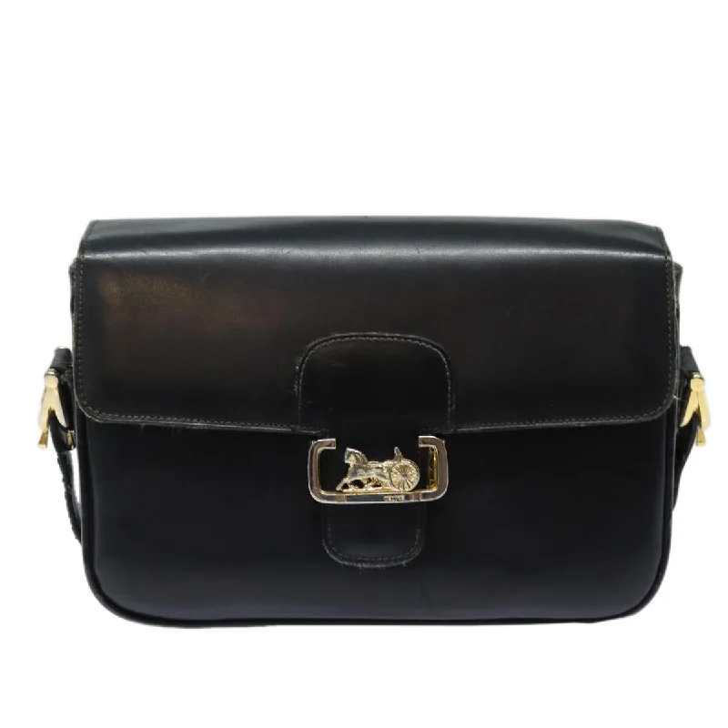 Céline  Leather Shoulder Bag (Pre-Owned)