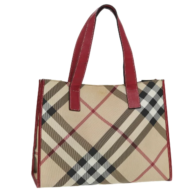 Burberry Nova Check  Canvas Tote Bag (Pre-Owned)