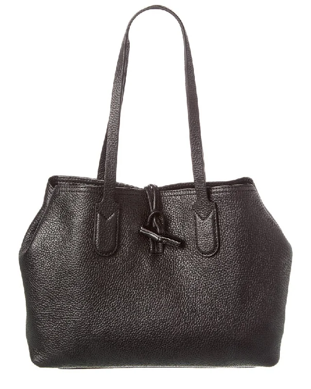 Longchamp Roseau Essential Medium Leather Tote