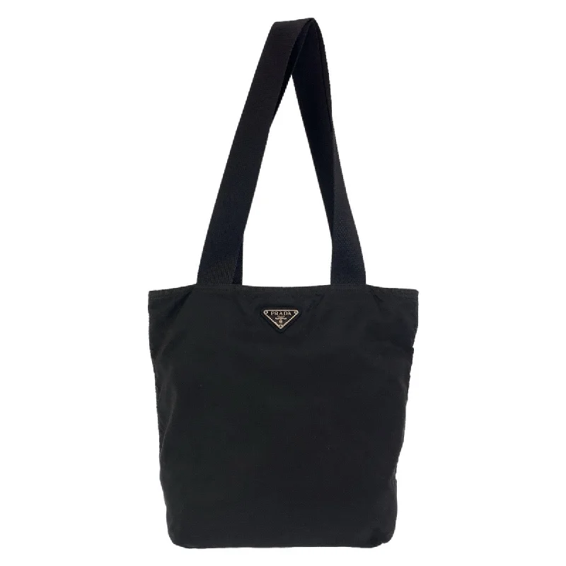 Prada Nylon Tessuto Logo Tote Bag