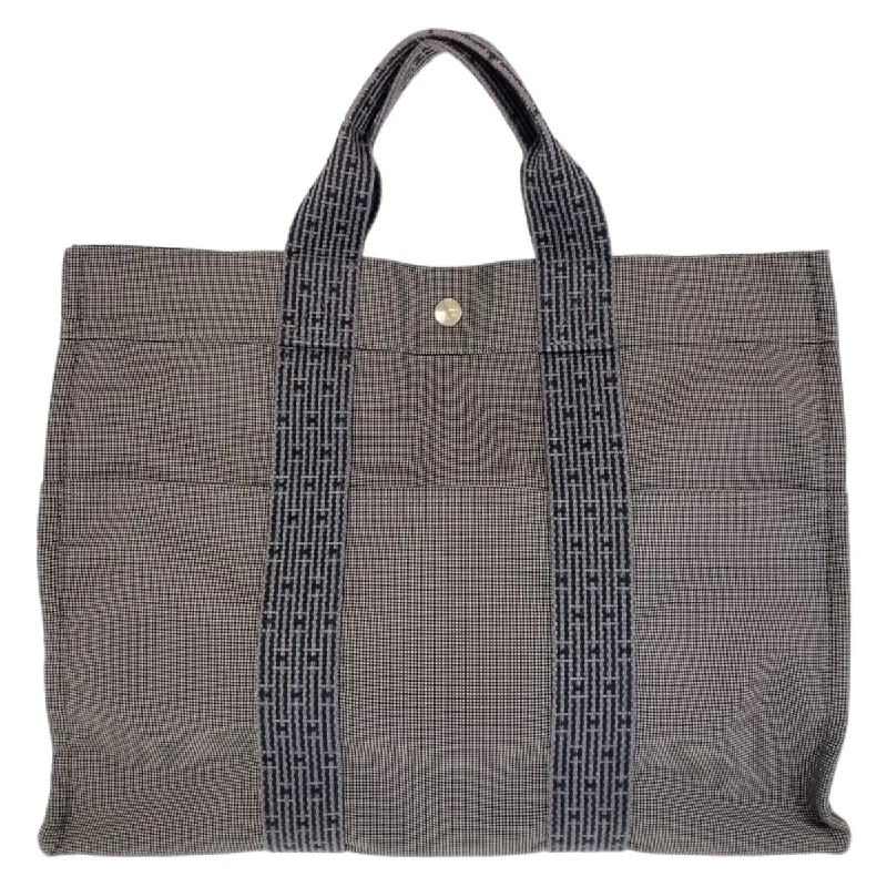 Hermes Canvas Herline MM Tote Bag