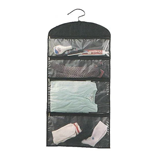 Goodhope Black Nylon Hanging Travel Organizer