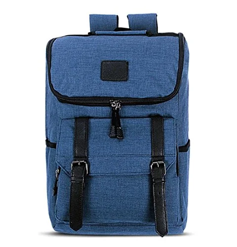 Laptop Outdoor Backpack Travel Hiking Rucksack Camping Knapsack Shoulder Schoolbag Blue