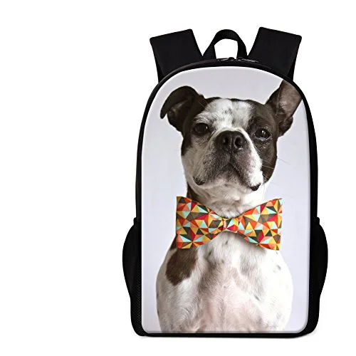 Crazytravel Dog Printing Cute Toddlers Boys School Backpack Satchel For Primary Kids Girls Study