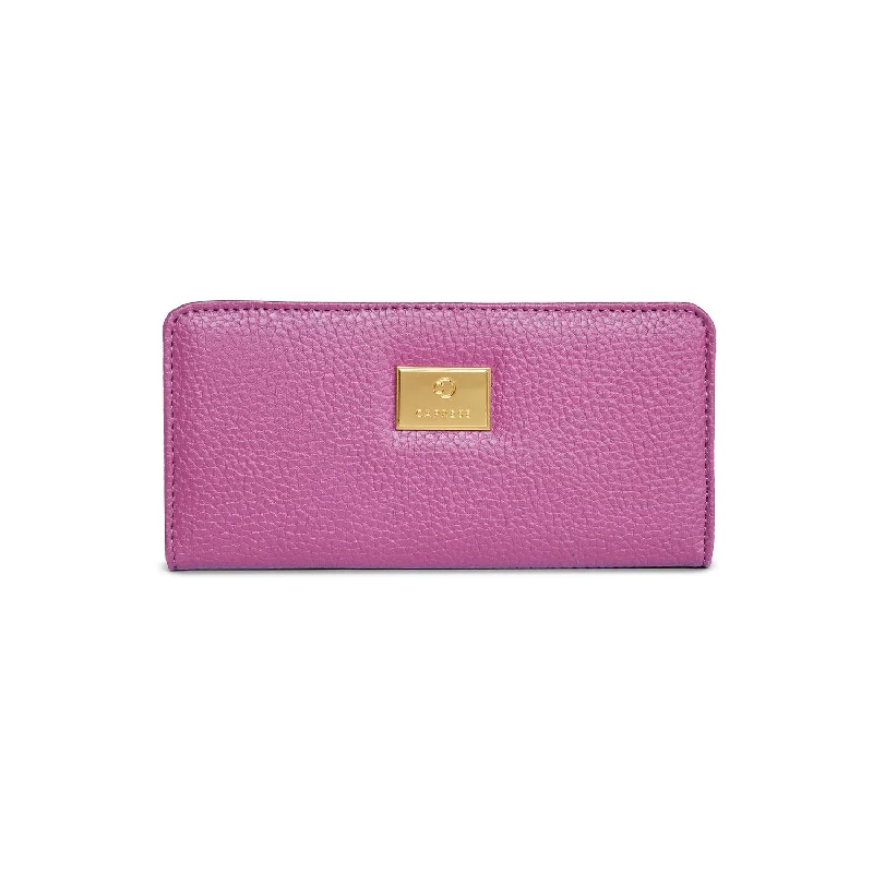 Caprese Kristin Fold Wallet Medium Dark Pink