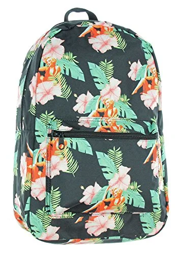 Bioworld Marilyn Monroe Hibiscus Flowers All Over Print Backpack