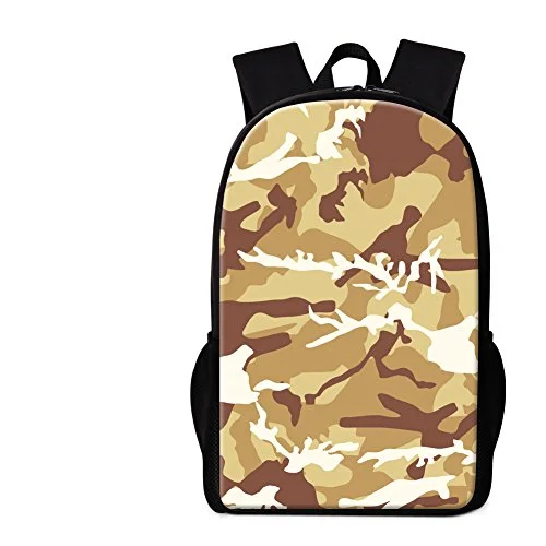 Crazytravel Man Woman Kids Camouflage Backpack Military Rucksacks For School Travel Hiking Camping