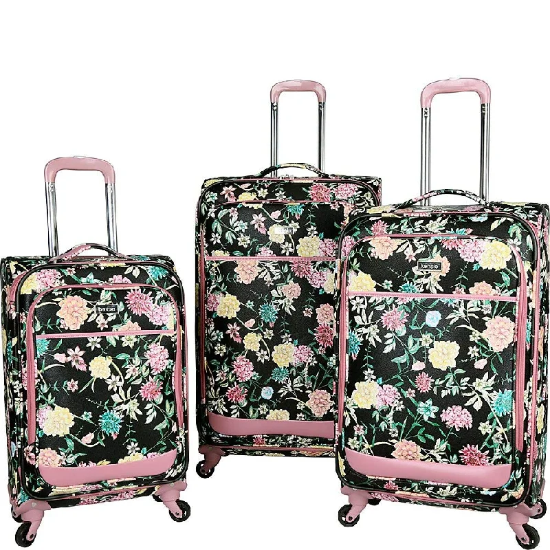 Kensie Luggage Kensie 3-Piece Softside Expandable Spinner Set