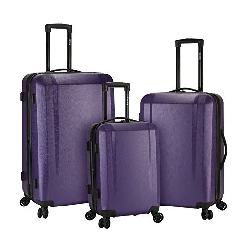 Kensie Luggage Kensie 3-Piece Expandable Hardside Luggage Set, Purple