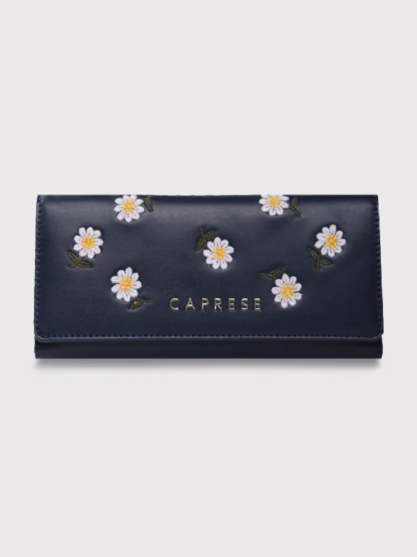 Caprese Kyle Flapover Wallet Medium Navy