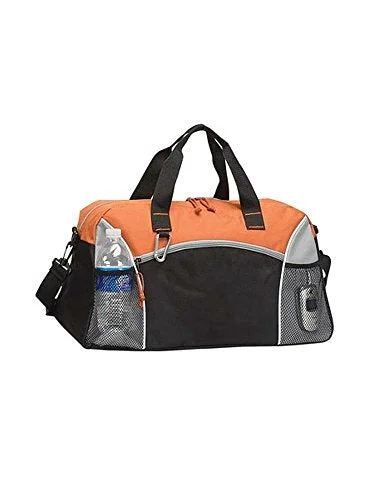 Goodhope Bags Modern Gym Sport College Duffel, Orange