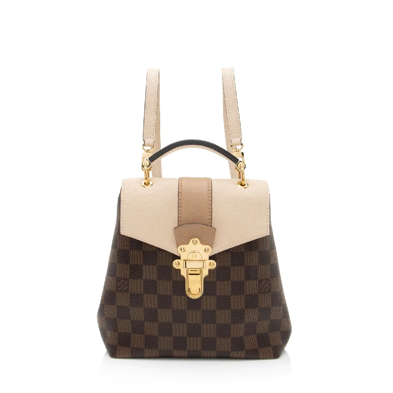 Louis Vuitton Damier Ebene Clapton Backpack