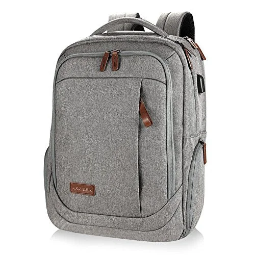 Kroser Laptop Backpack Water-Repellent Computer Backpack Fits Up To 17 Inch Laptop With Usb